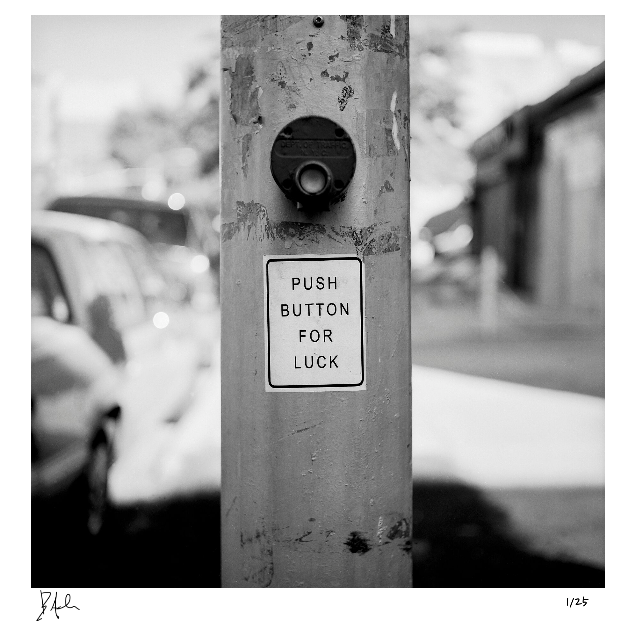 Push Button For Luck