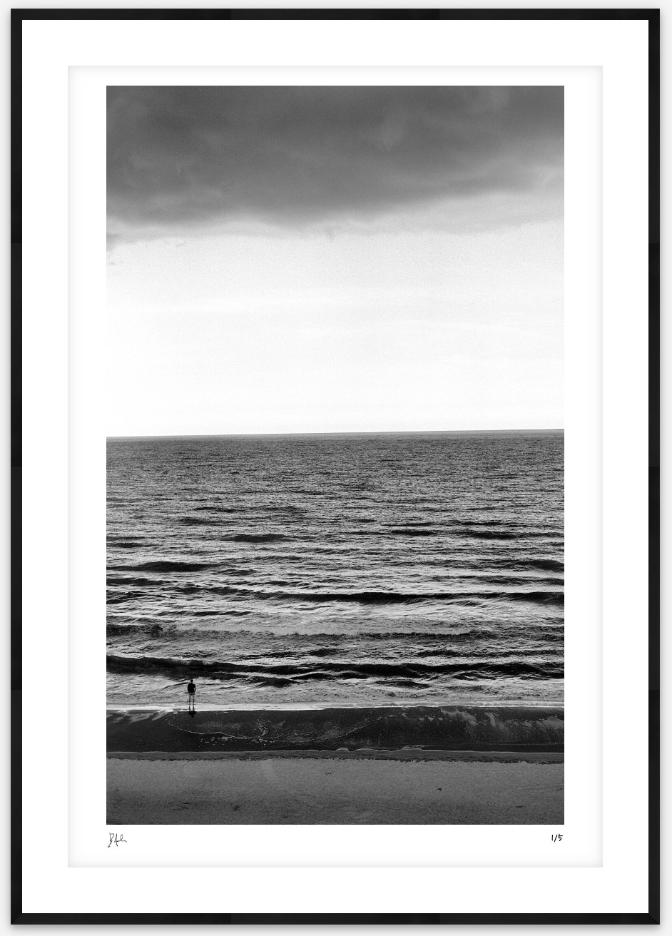 Storm Watcher framed