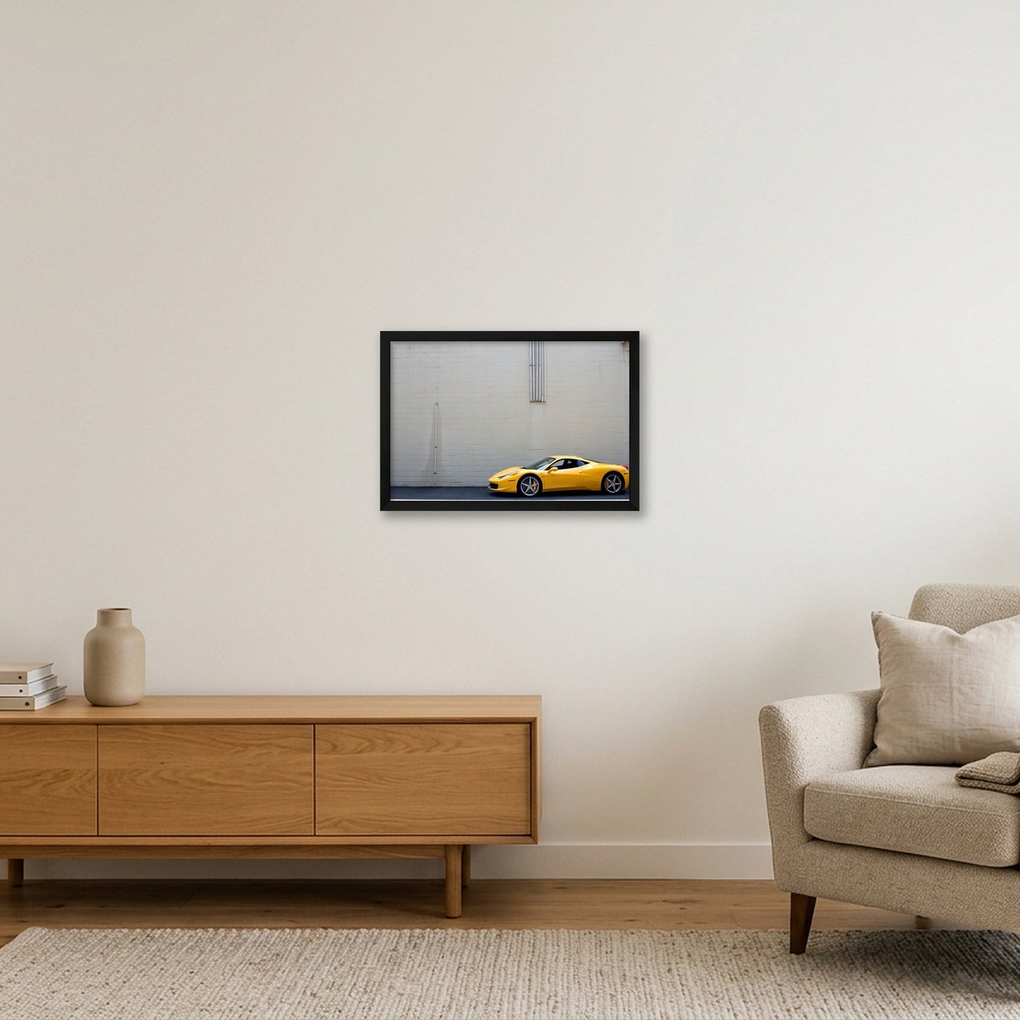 F458 — 45×30cm, 18×12" Black Frame