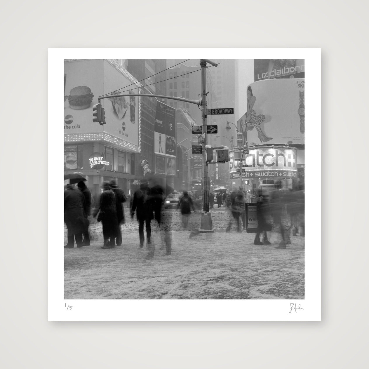 Broadway — 25×25cm, 10×10" Print only