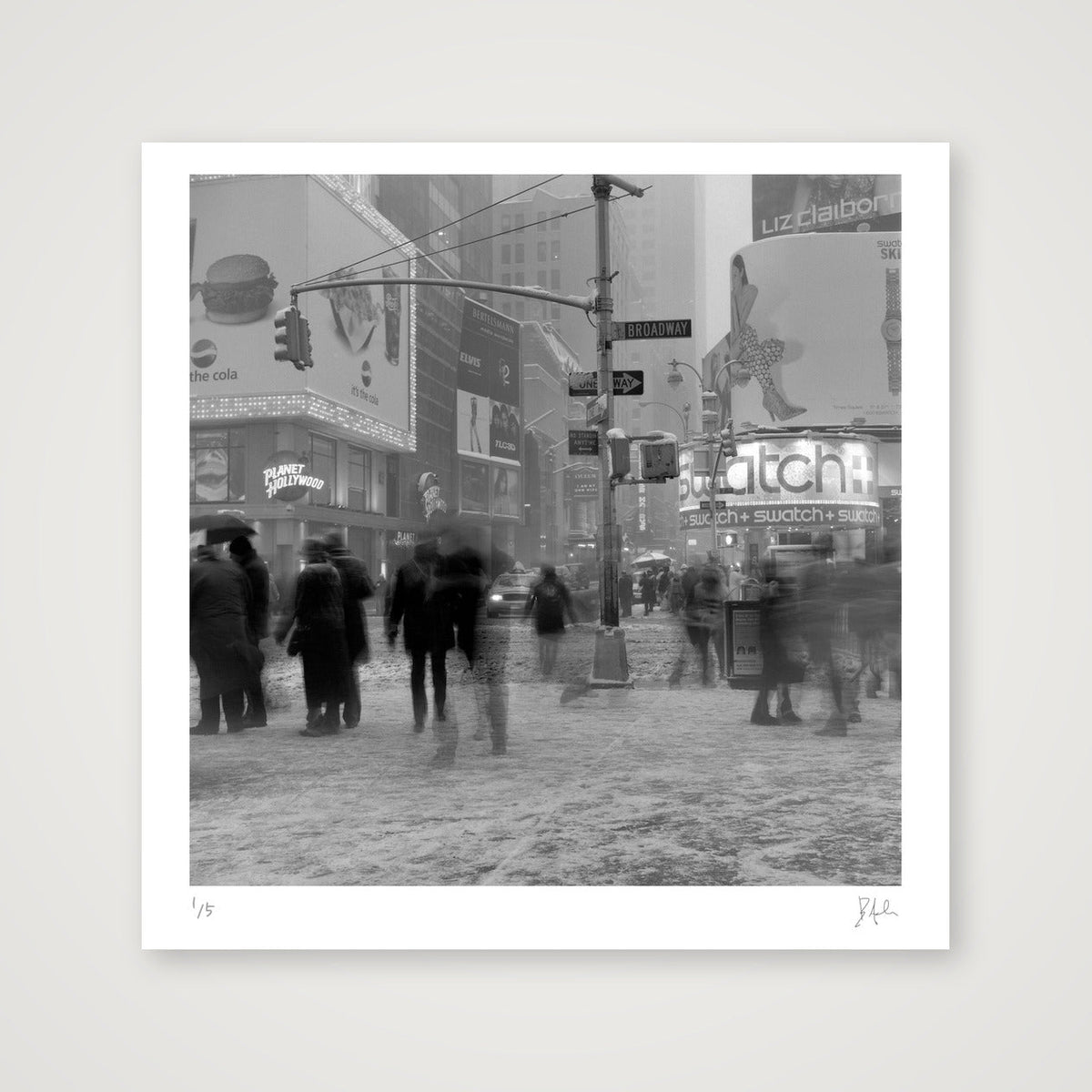 Broadway — 25×25cm, 10×10" Print only
