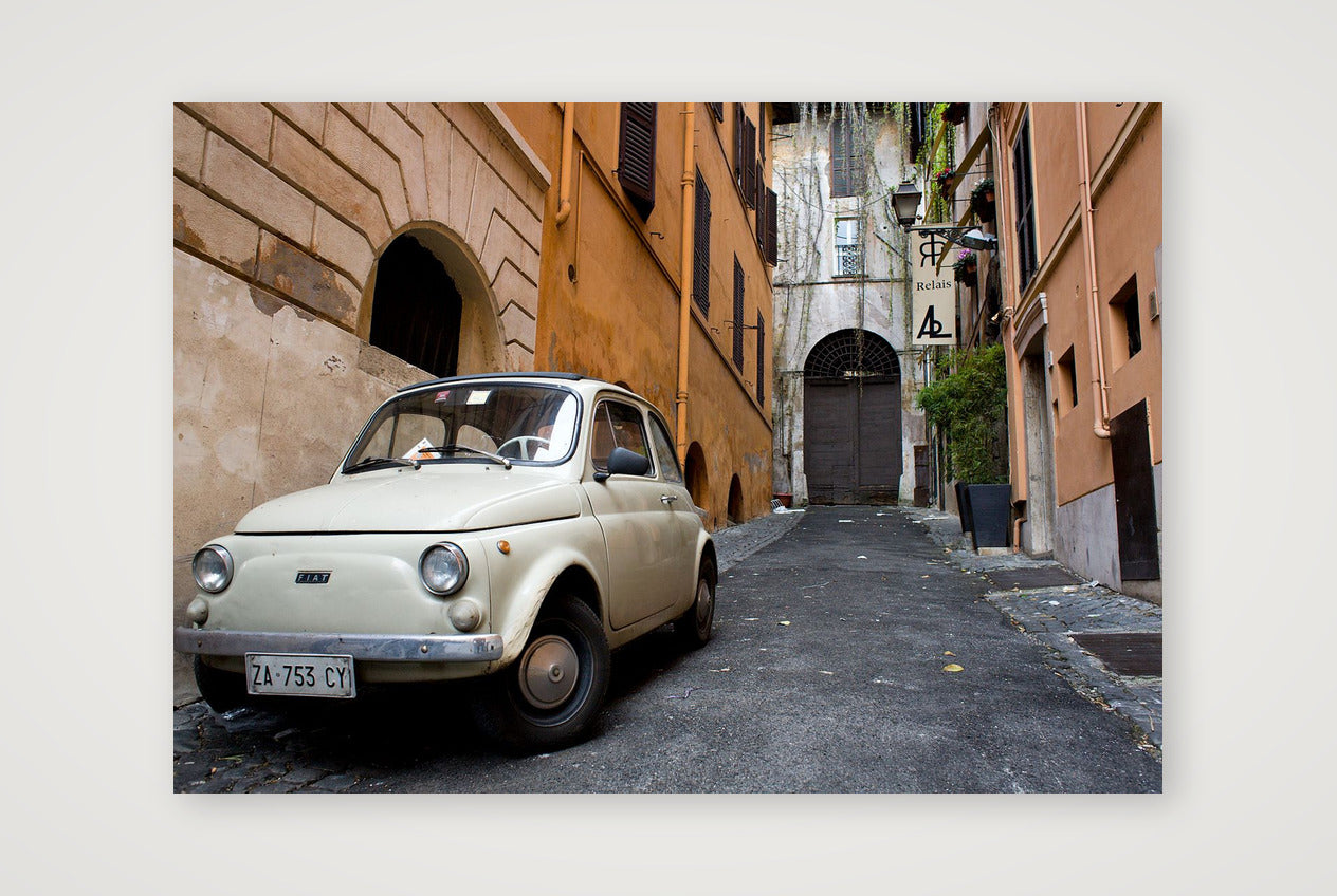 Fiat in Italy — 100×70cm, 39×28" Print only