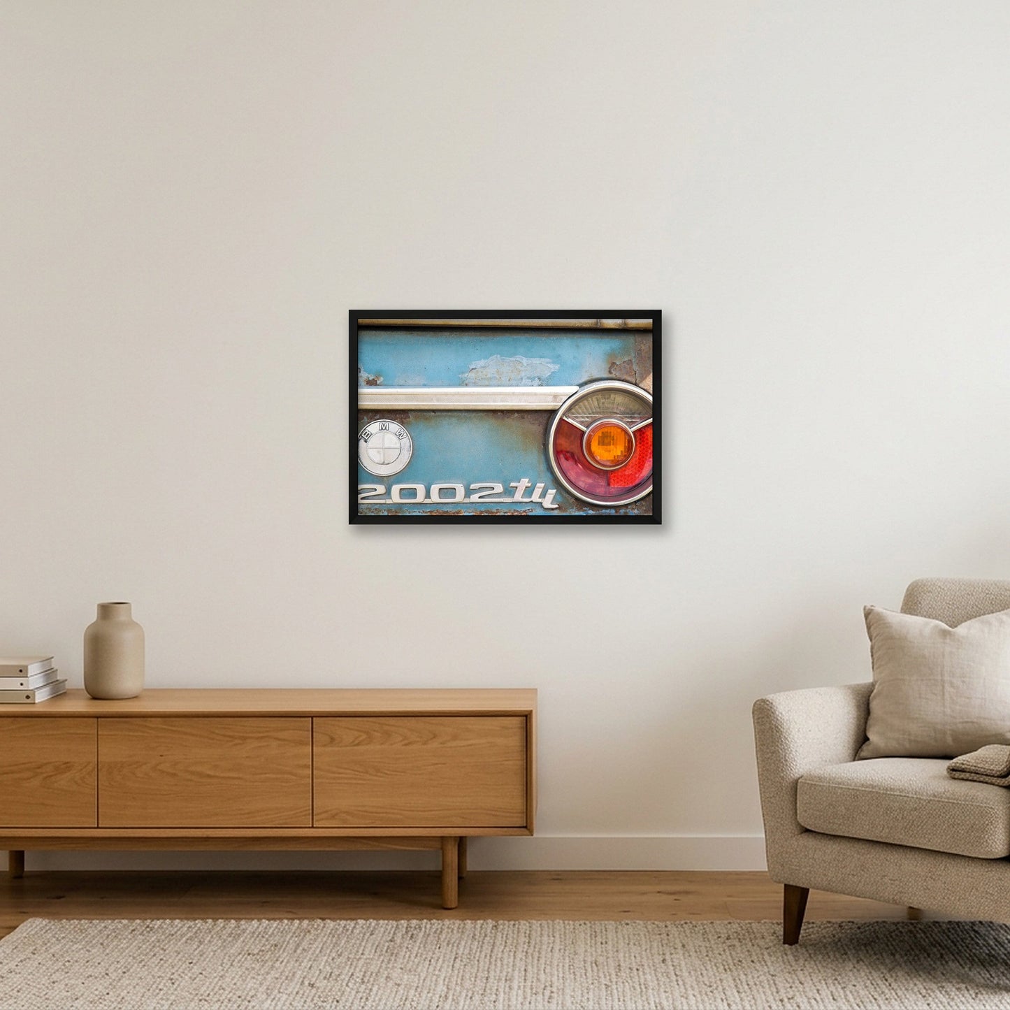 Weathered 2002Tii — 60×40cm, 24×16" Black Frame