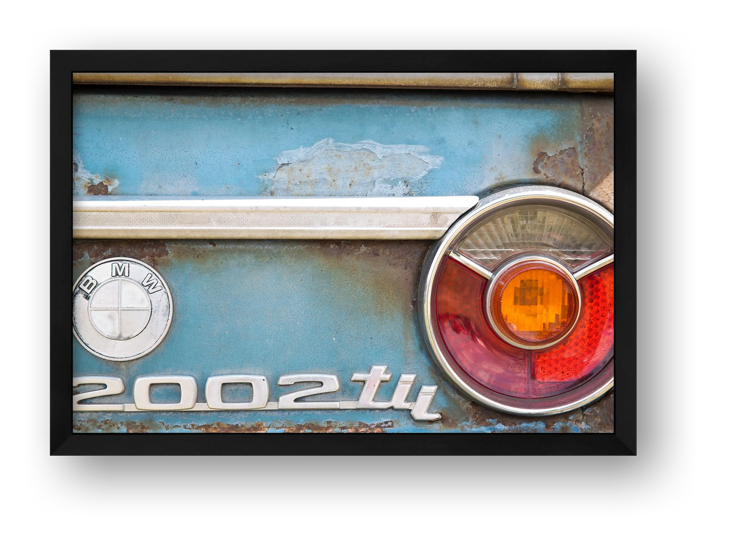 Weathered 2002Tii — framed