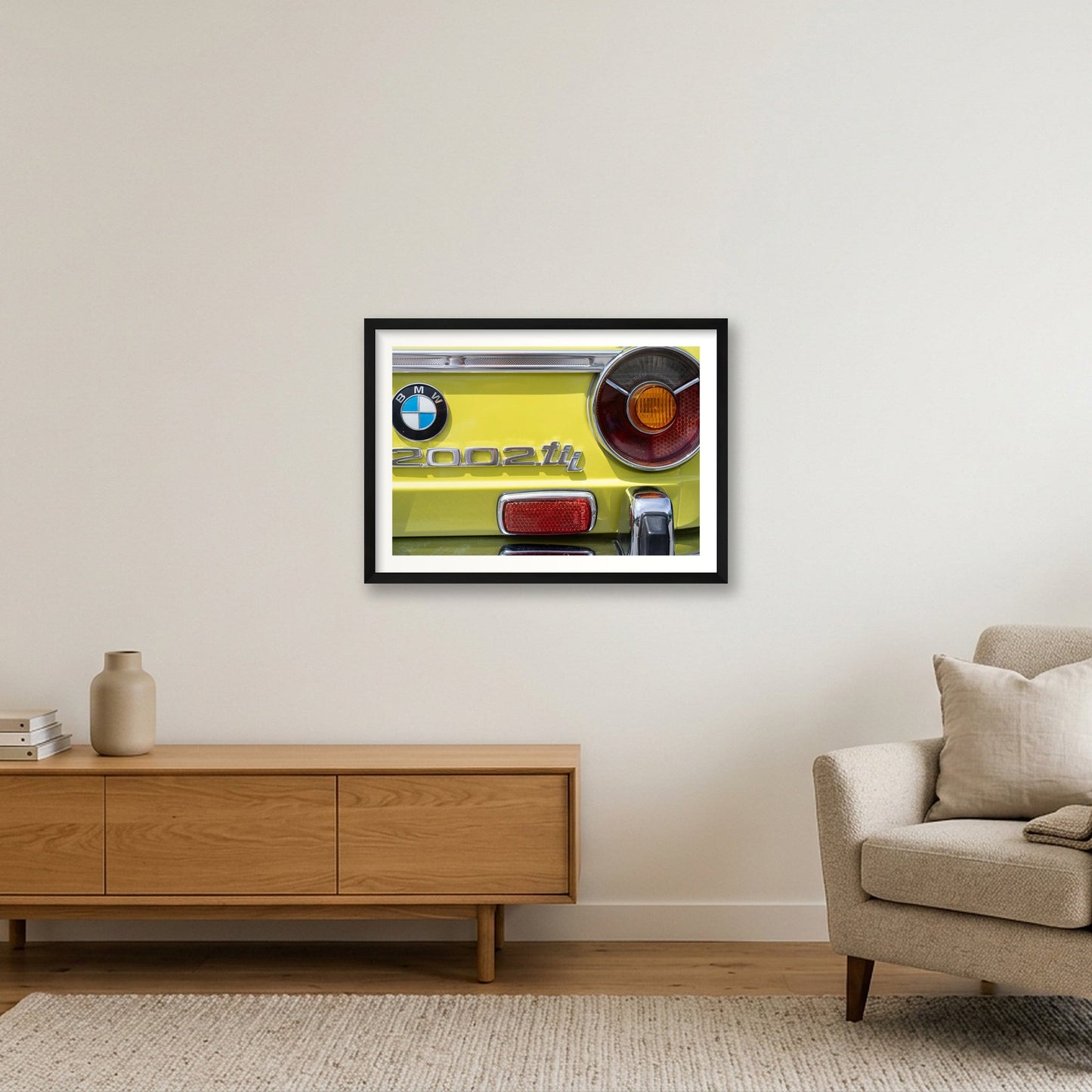 Golf Tii — 59×42cm, 23×17" Black Frame