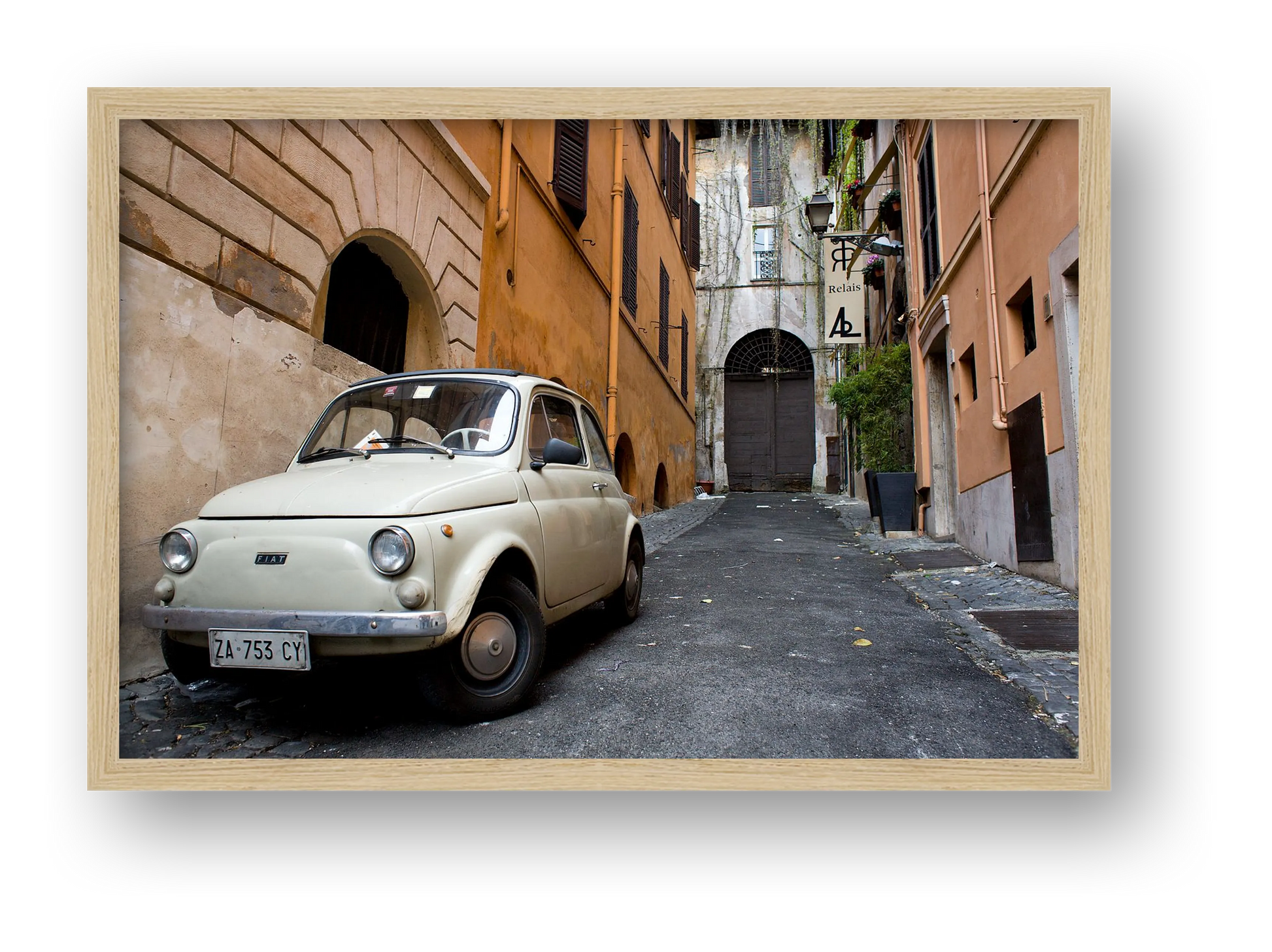 Fiat in Italy — framed