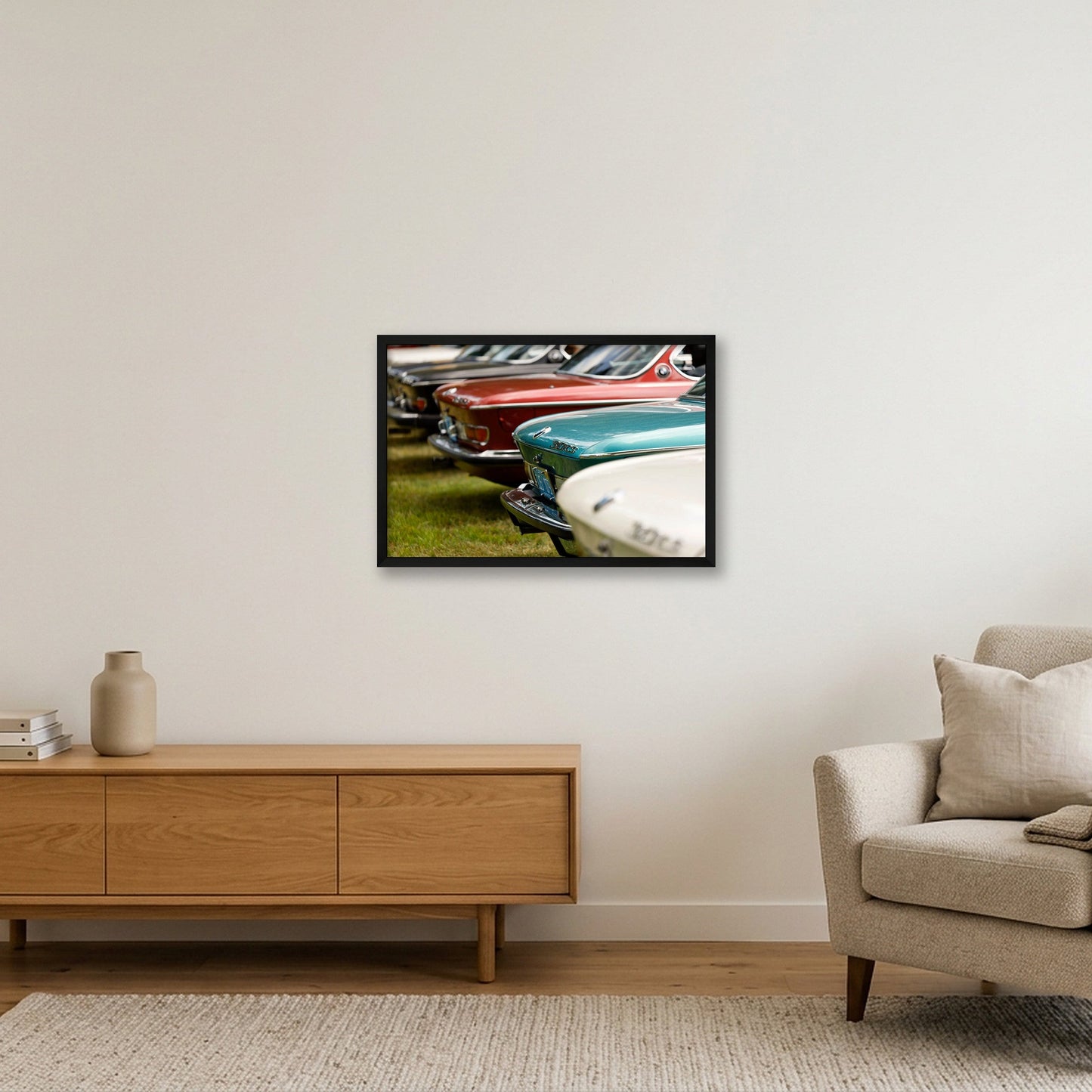 E9 — 60×40cm, 24×16" Black Frame