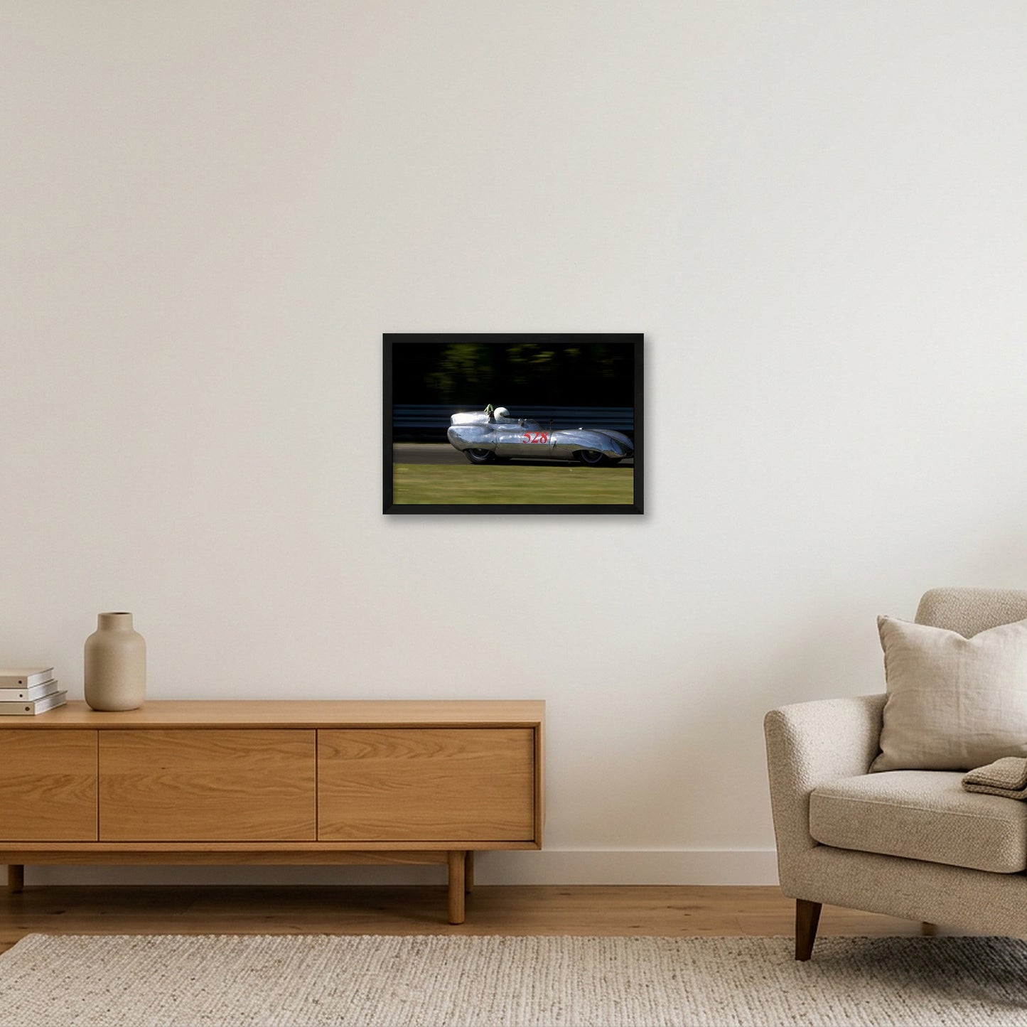 Lotus — 45×30cm, 18×12" Black Frame