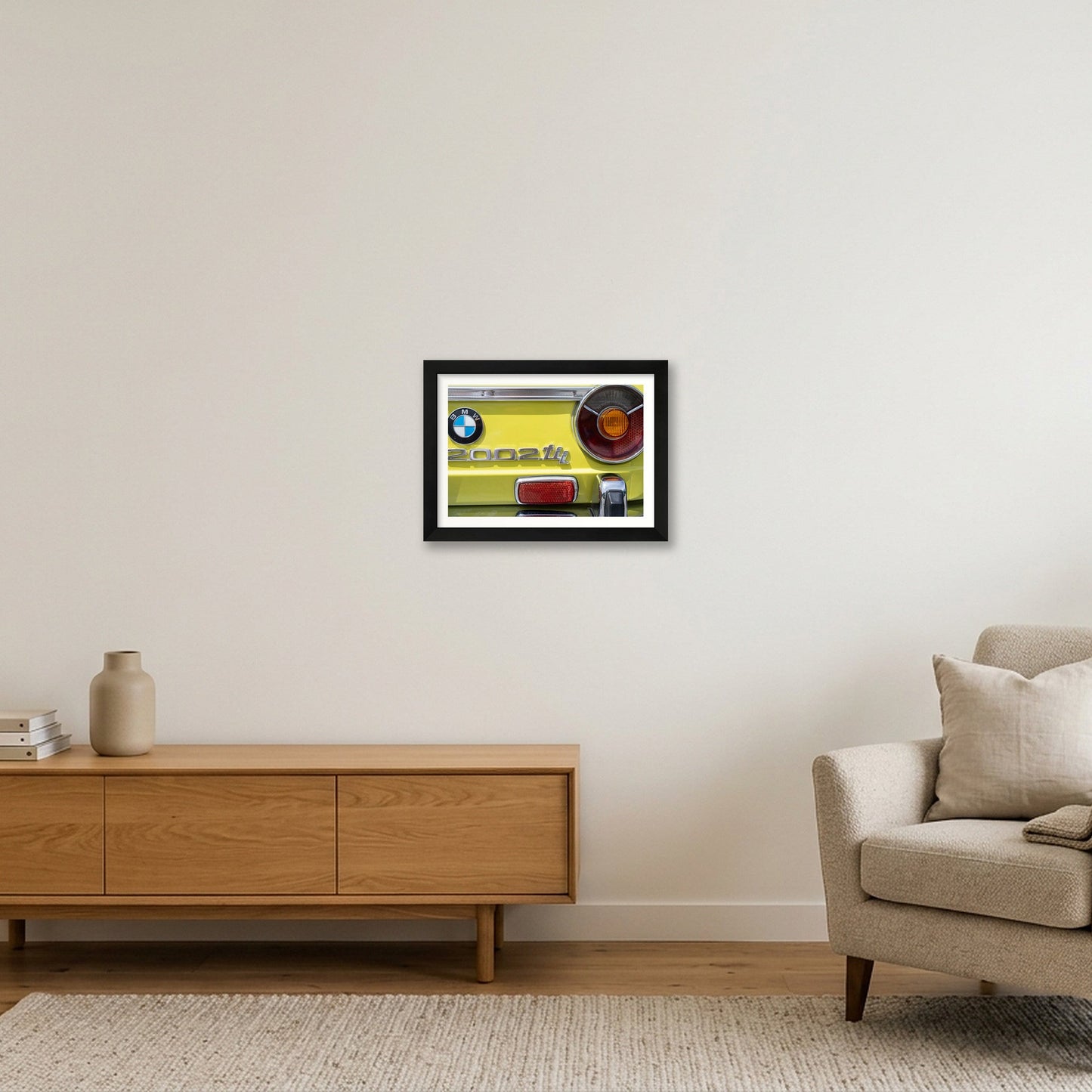 Golf Tii — A4 (30×21cm, 12×8") Black Frame