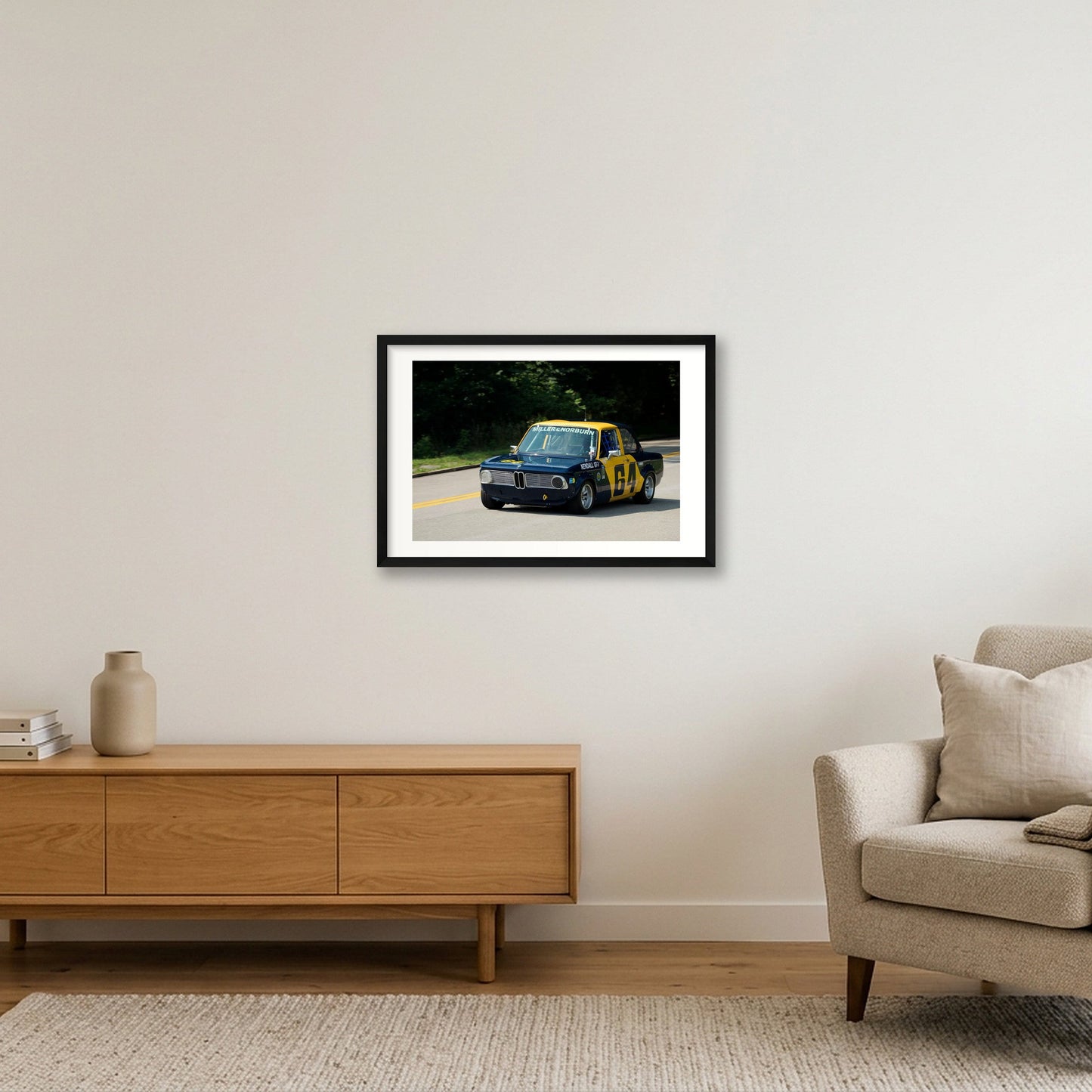 Miller & Norburn 2002 — 60×40cm, 24×16" Black Frame