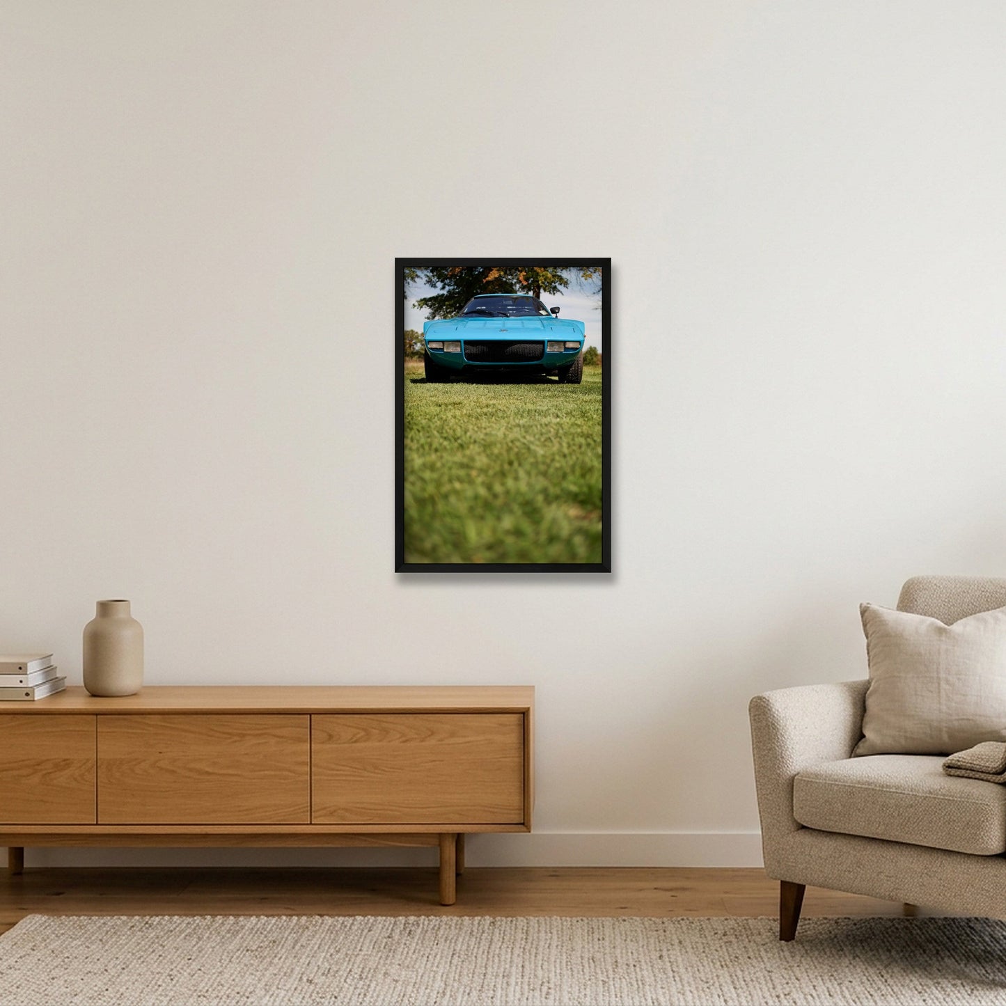 Stratos — 40×60cm, 16×24" Black Frame