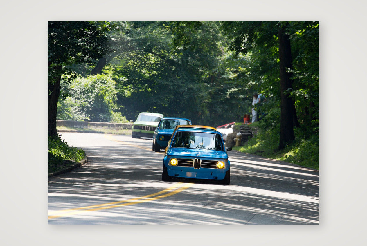 Racing BMWs — 80×60cm, 31×24" Print only