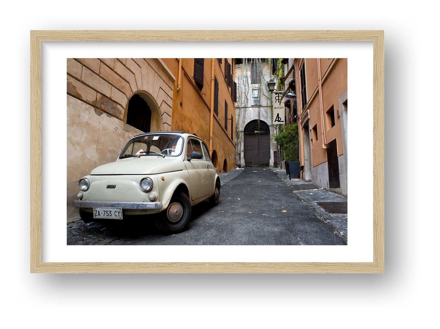 Fiat in Italy — framed