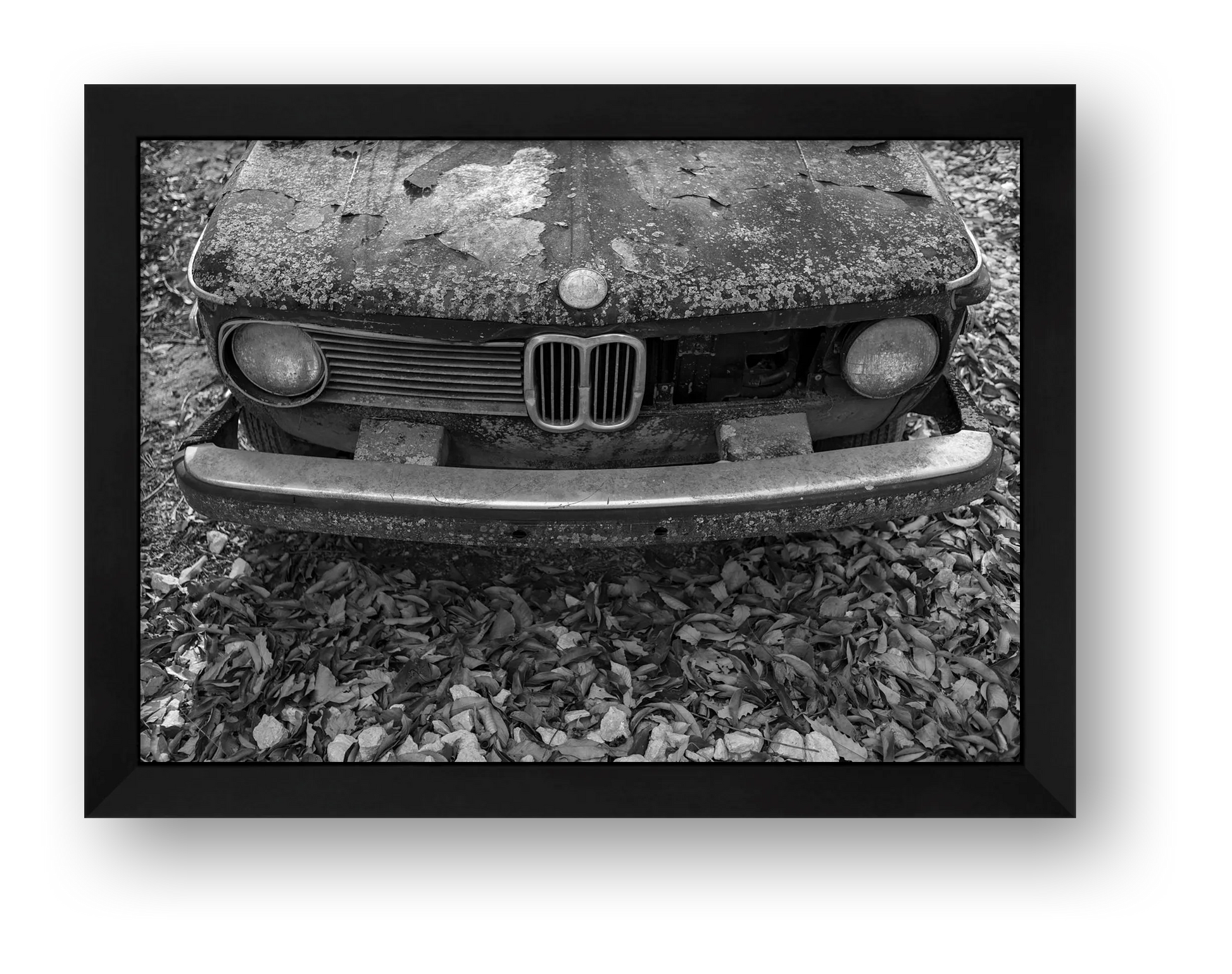 Forgotten BMW 2002 — framed