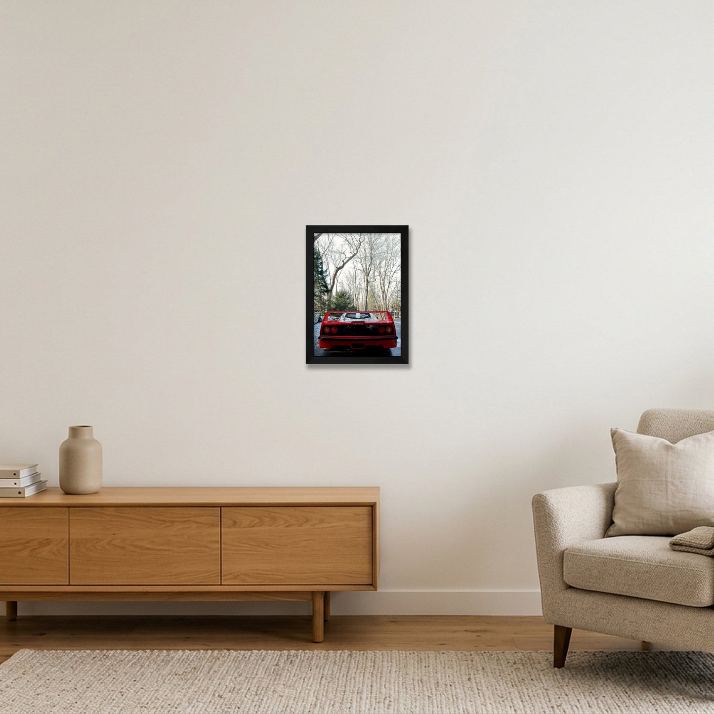 F40 — A4 (21×30cm, 8×12") Black Frame