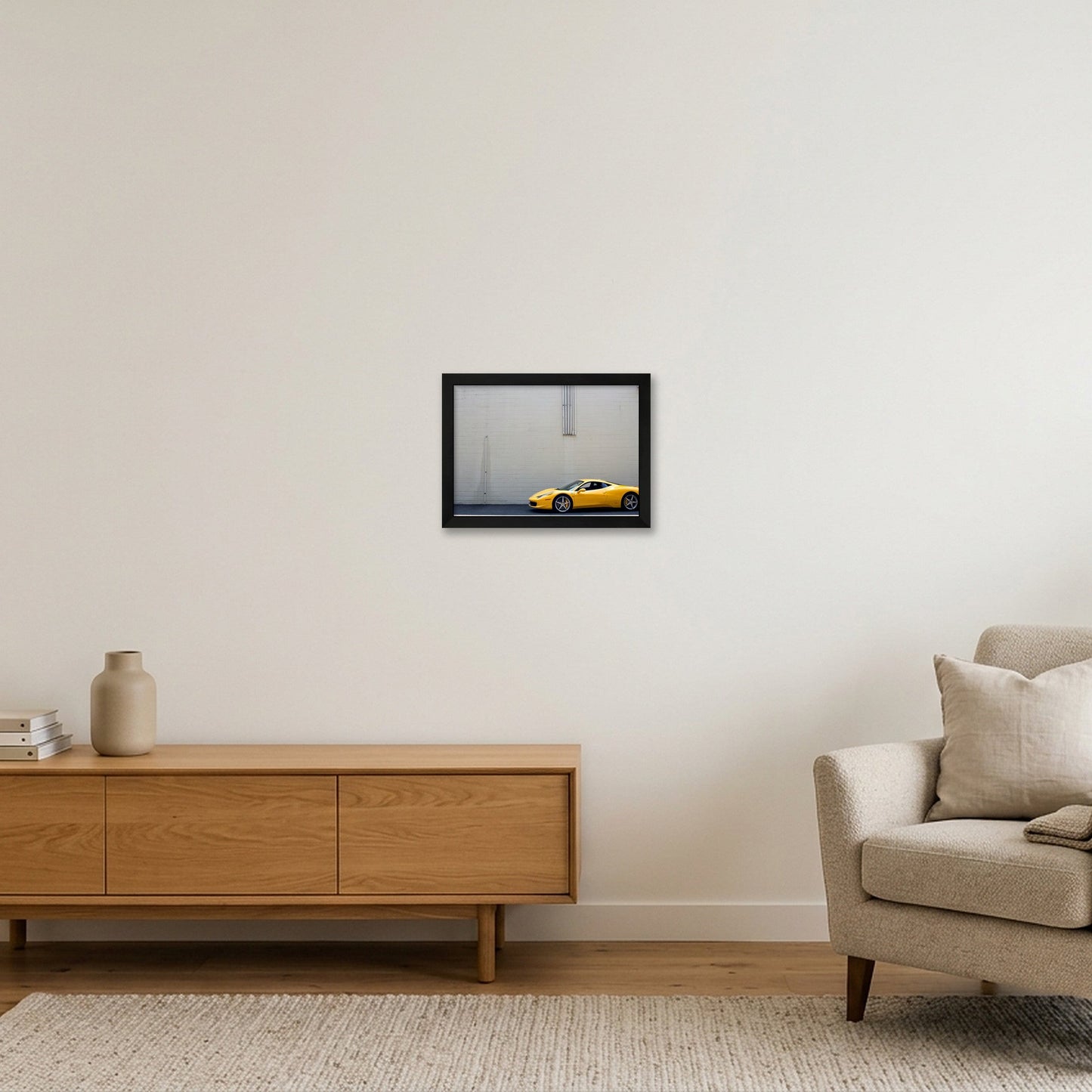 F458 — A4 (30×21cm, 12×8") Black Frame