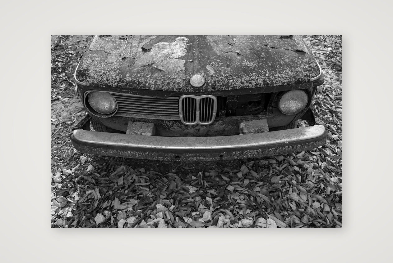 Forgotten BMW 2002 — 45×30cm, 18×12" Print only