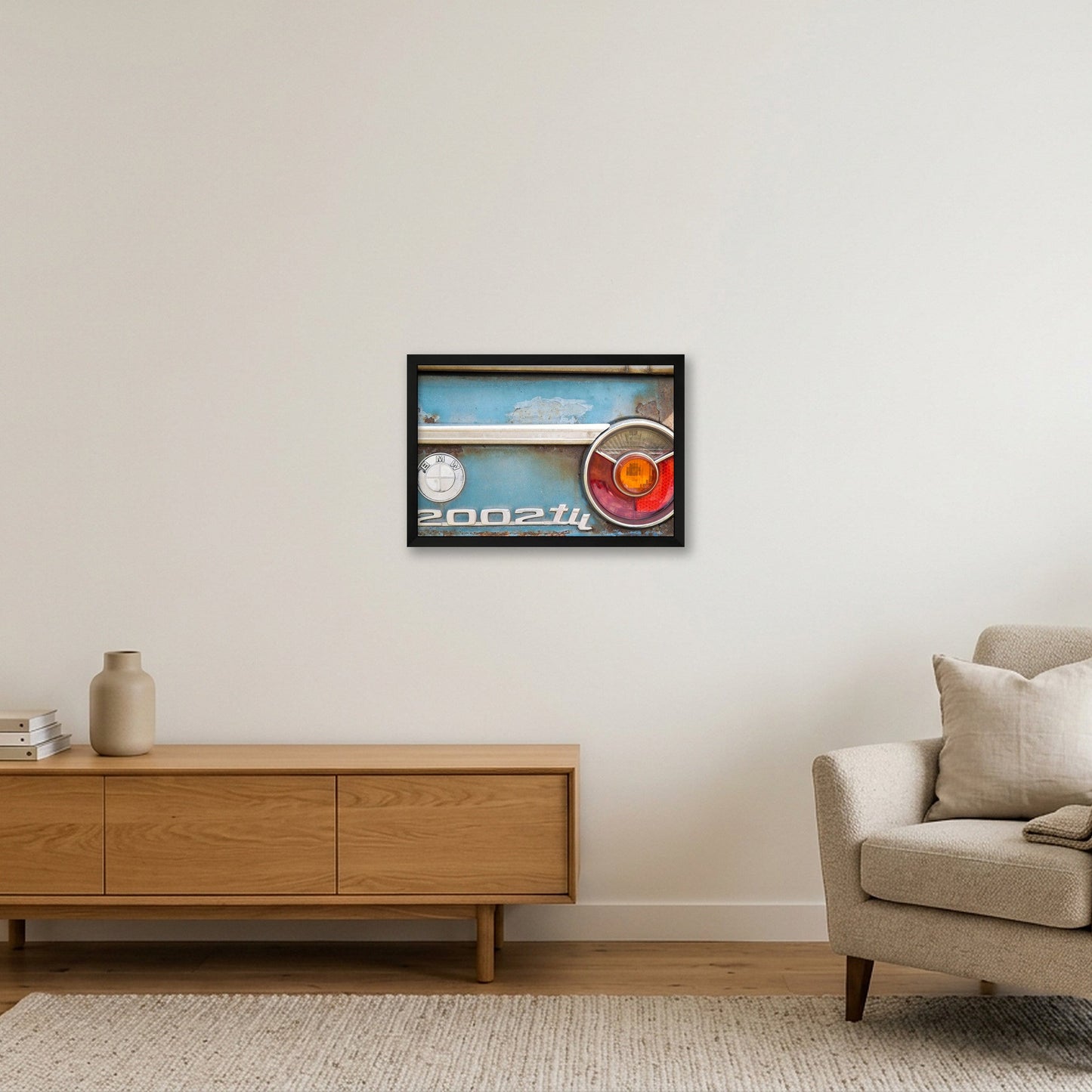 Weathered 2002Tii — 45×30cm, 18×12" Black Frame