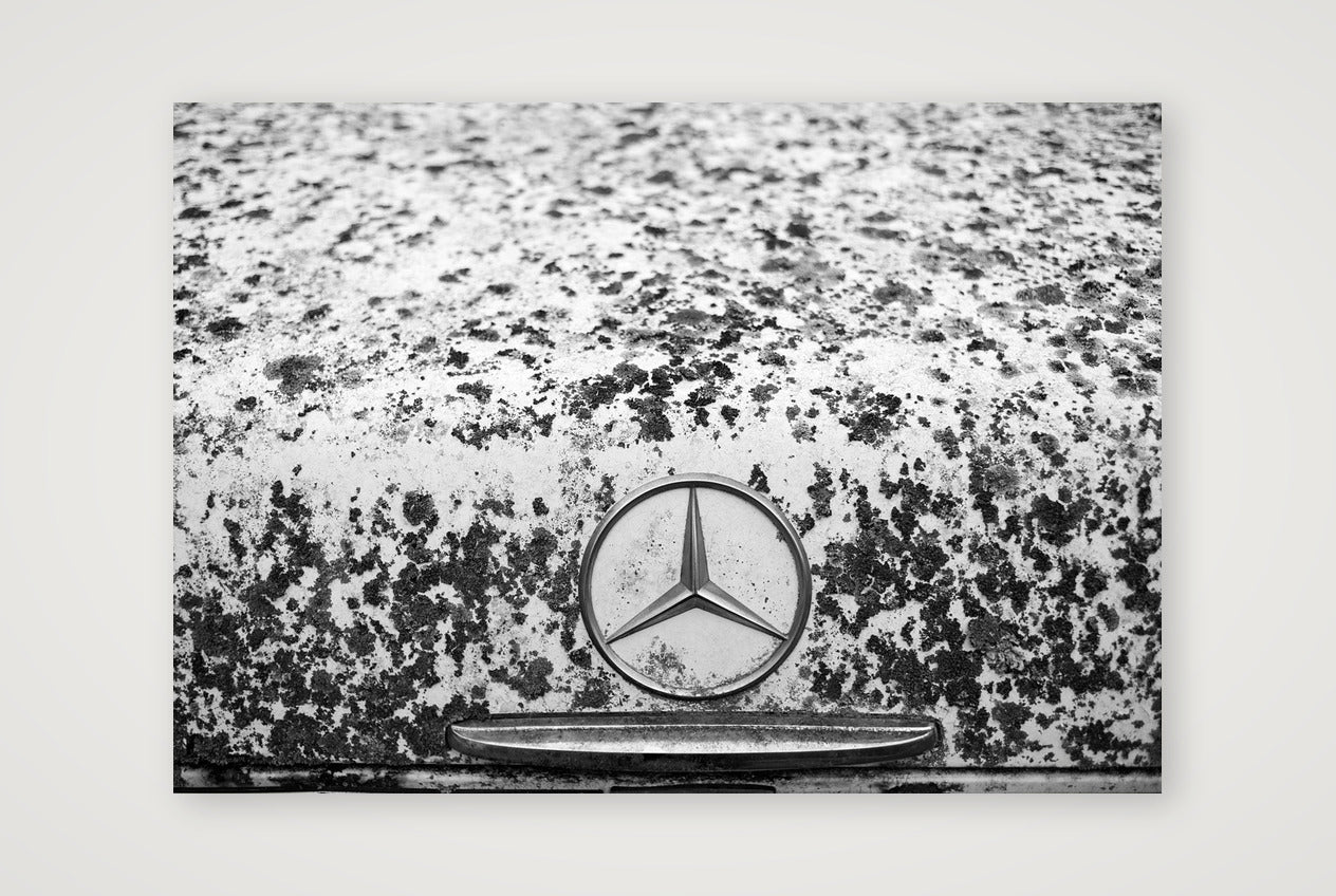 Forgotten Mercedes — 100×70cm, 39×28" Print only