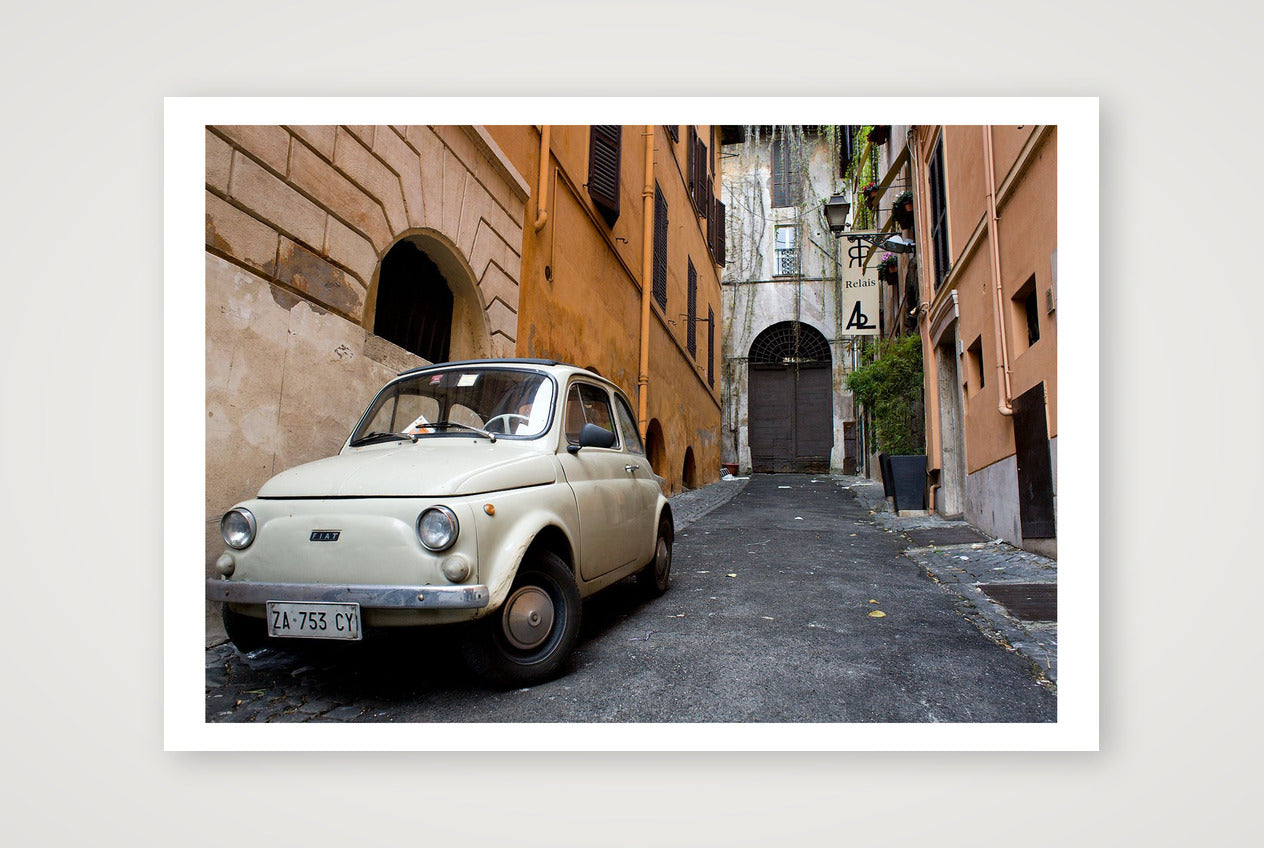 Fiat in Italy — 100×70cm, 39×28" Print only