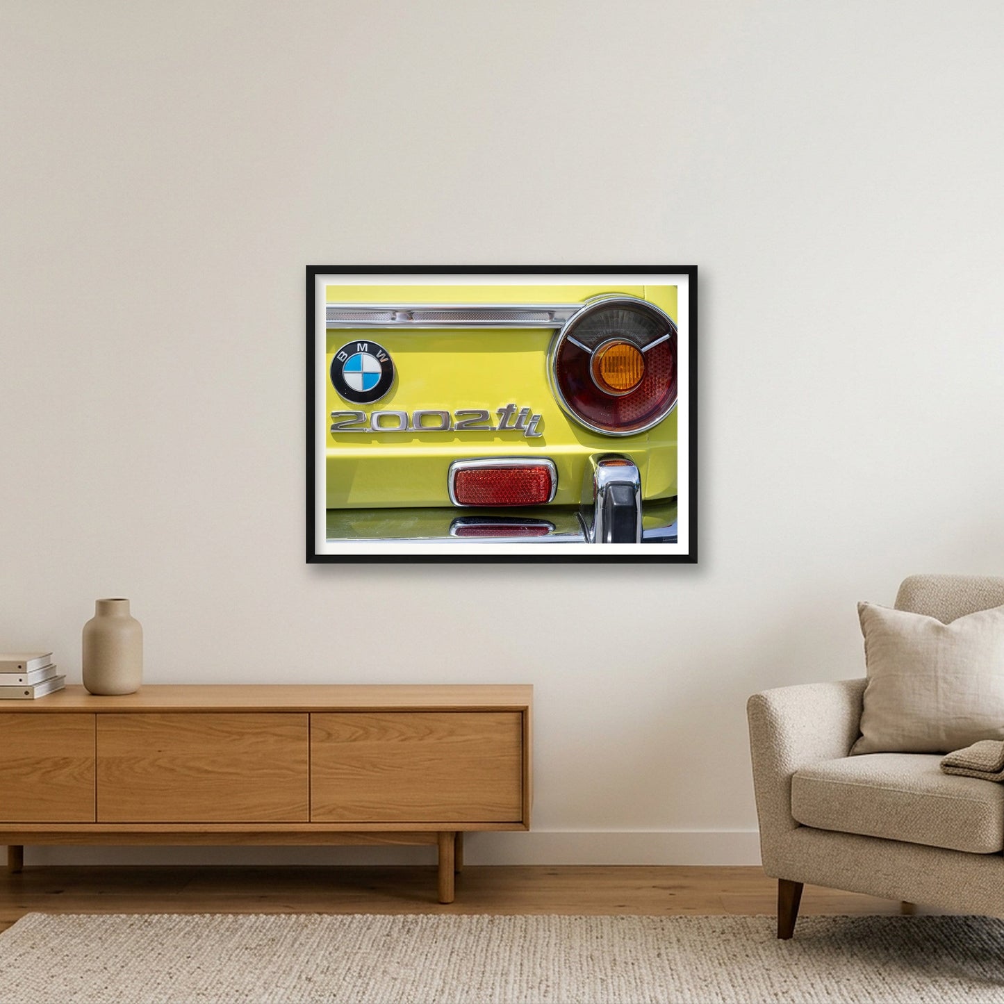 Golf Tii — 80×60cm, 31×24" Black Frame