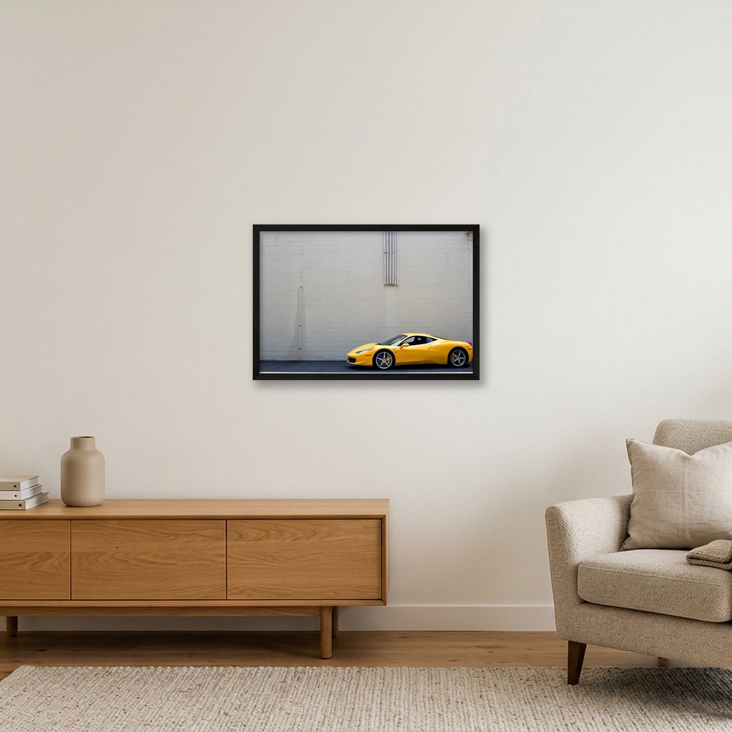 F458 — 60×40cm, 24×16" Black Frame
