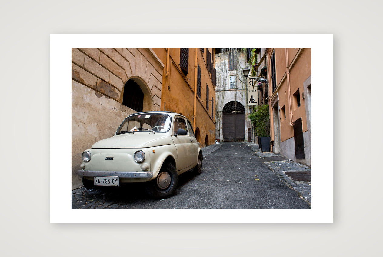 Fiat in Italy — 45×30cm, 18×12" Print only