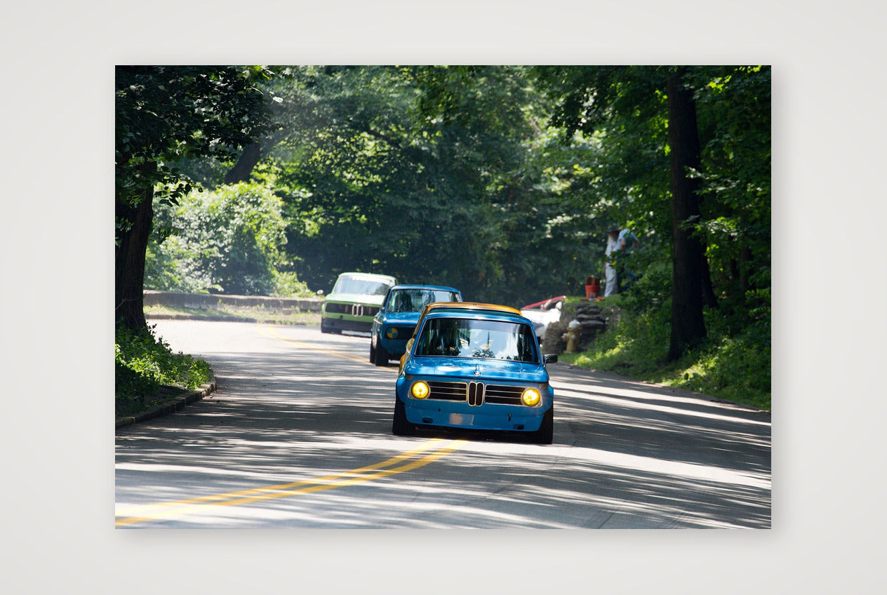 Racing BMWs — A4 (30×21cm, 12×8") Print only