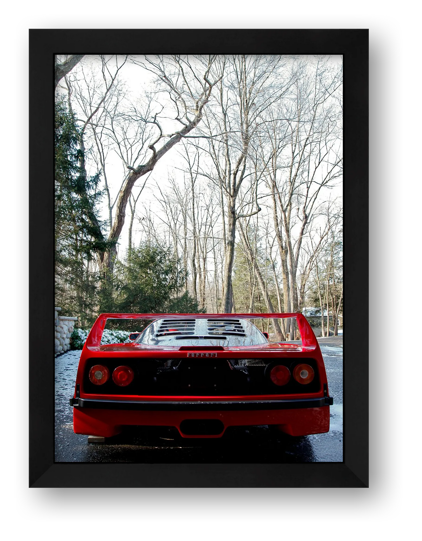 F40 — framed